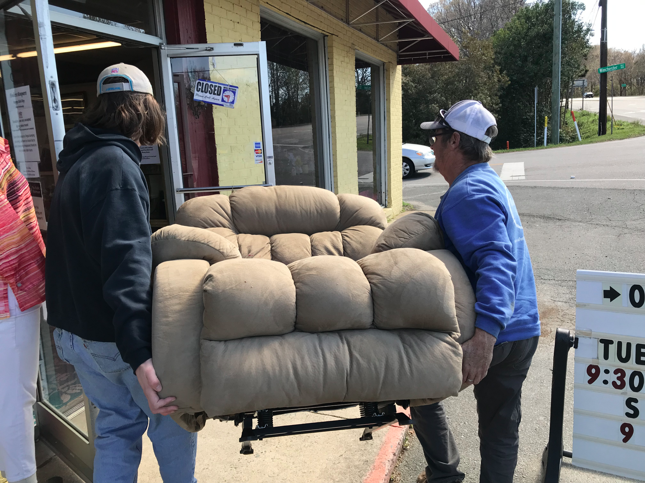 Moving the Sofa